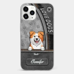 All You Need Is Love And A Dog - Dog Personalized Custom Clear Phone Case - Gift For Pet Owners, Pet Lovers -Pawfect House Sale 67220087aa4a0