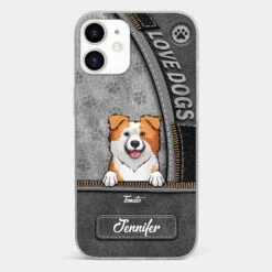 All You Need Is Love And A Dog - Dog Personalized Custom Clear Phone Case - Gift For Pet Owners, Pet Lovers -Pawfect House Sale 67220088ad617