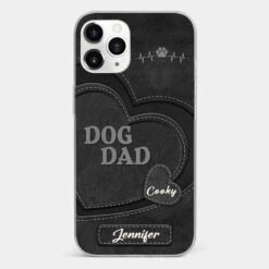 Keep You Forever In My Heart - Dog & Cat Personalized Custom Clear Phone Case - Gift For Pet Owners, Pet Lovers -Pawfect House Sale 67220088f3e79