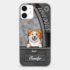 All You Need Is Love And A Dog - Dog Personalized Custom Clear Phone Case - Gift For Pet Owners, Pet Lovers -Pawfect House Sale 67220089a9daa