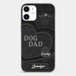 Keep You Forever In My Heart - Dog & Cat Personalized Custom Clear Phone Case - Gift For Pet Owners, Pet Lovers -Pawfect House Sale 6722008abec52