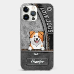 All You Need Is Love And A Dog - Dog Personalized Custom Clear Phone Case - Gift For Pet Owners, Pet Lovers -Pawfect House Sale 6722008ba2fdb