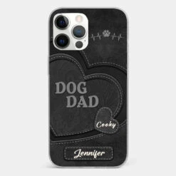 Keep You Forever In My Heart - Dog & Cat Personalized Custom Clear Phone Case - Gift For Pet Owners, Pet Lovers -Pawfect House Sale 6722008e07ee1