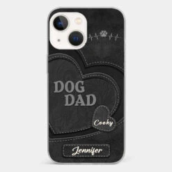 Keep You Forever In My Heart - Dog & Cat Personalized Custom Clear Phone Case - Gift For Pet Owners, Pet Lovers -Pawfect House Sale 6722008feda00