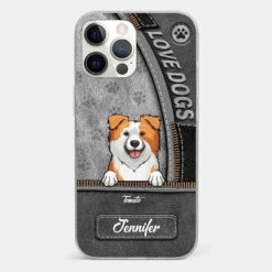 All You Need Is Love And A Dog - Dog Personalized Custom Clear Phone Case - Gift For Pet Owners, Pet Lovers -Pawfect House Sale 67220090e655a