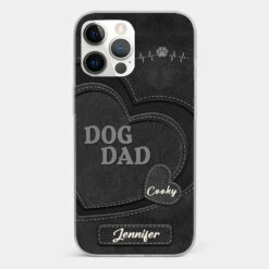 Keep You Forever In My Heart - Dog & Cat Personalized Custom Clear Phone Case - Gift For Pet Owners, Pet Lovers -Pawfect House Sale 67220091dfd11