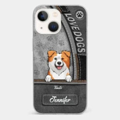 All You Need Is Love And A Dog - Dog Personalized Custom Clear Phone Case - Gift For Pet Owners, Pet Lovers -Pawfect House Sale 672200934019b