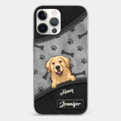 Dogs Have Given Us Their Absolute All - Dog Personalized Custom Clear Phone Case - Gift For Pet Owners, Pet Lovers -Pawfect House Sale 672200eb34ff5