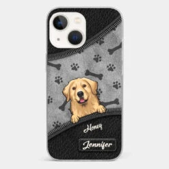 Dogs Have Given Us Their Absolute All - Dog Personalized Custom Clear Phone Case - Gift For Pet Owners, Pet Lovers -Pawfect House Sale 672200f39fa92