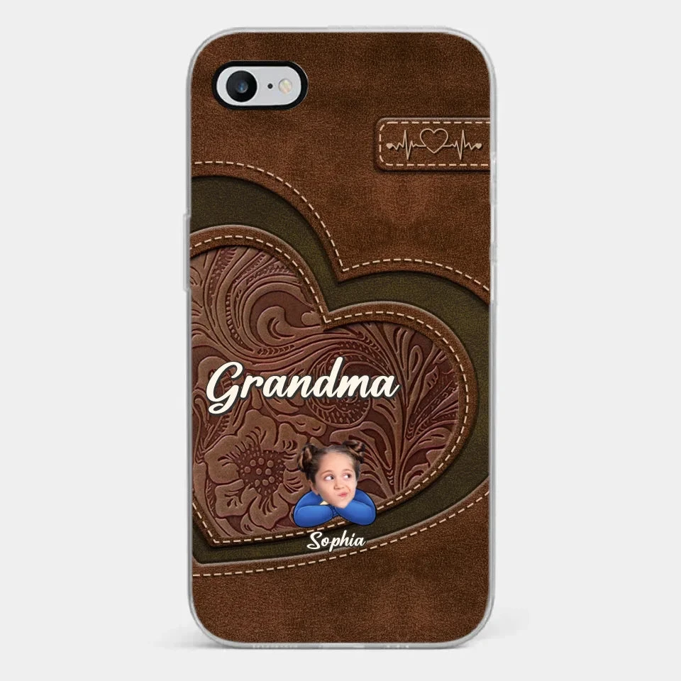 Custom Photo My Favorite People Call Me Grandma - Family Personalized Custom Clear Phone Case - Gift For Mom, Grandma 2 Custom Photo My Favorite People Call Me Grandma - Family Personalized Custom Clear Phone Case - Gift For Mom, Grandma - Image 2