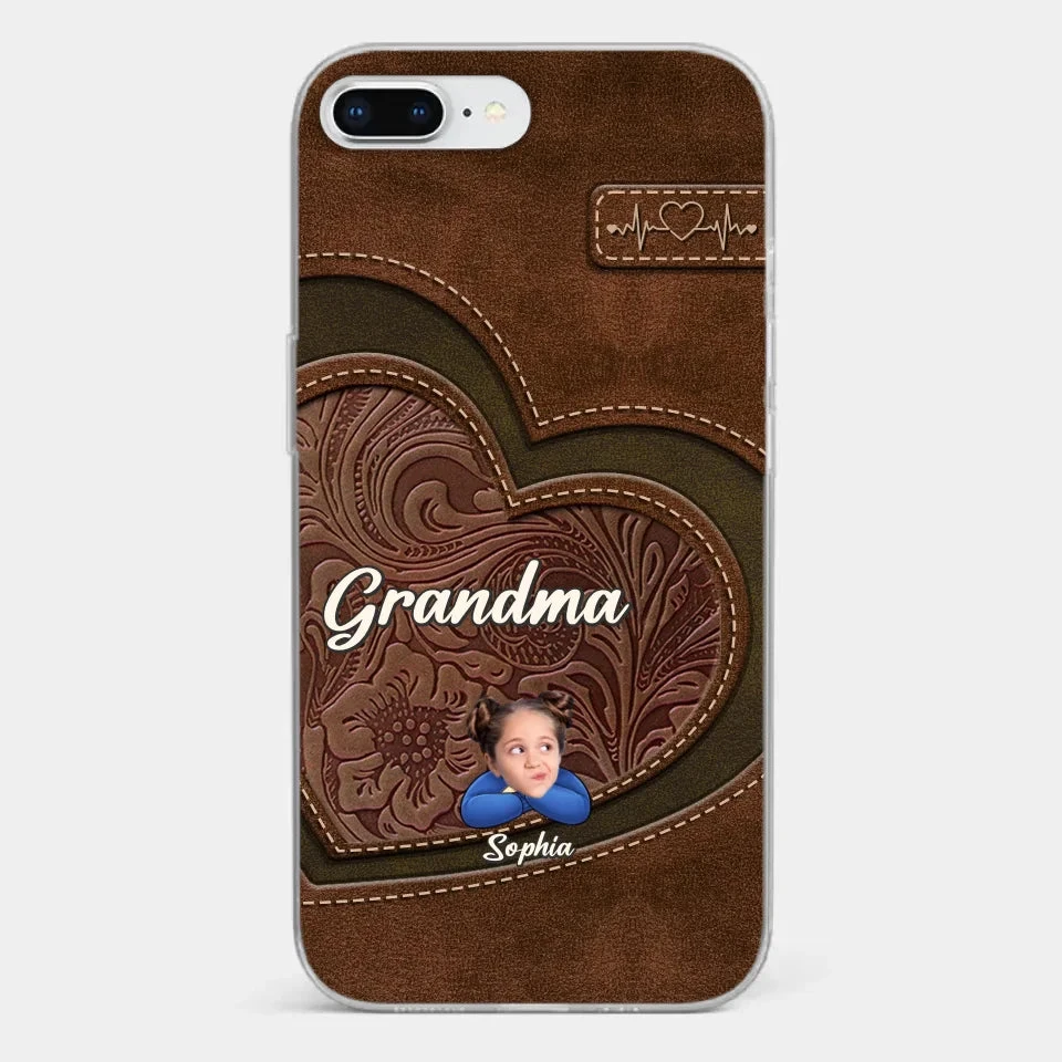 Custom Photo My Favorite People Call Me Grandma - Family Personalized Custom Clear Phone Case - Gift For Mom, Grandma 3 Custom Photo My Favorite People Call Me Grandma - Family Personalized Custom Clear Phone Case - Gift For Mom, Grandma - Image 3