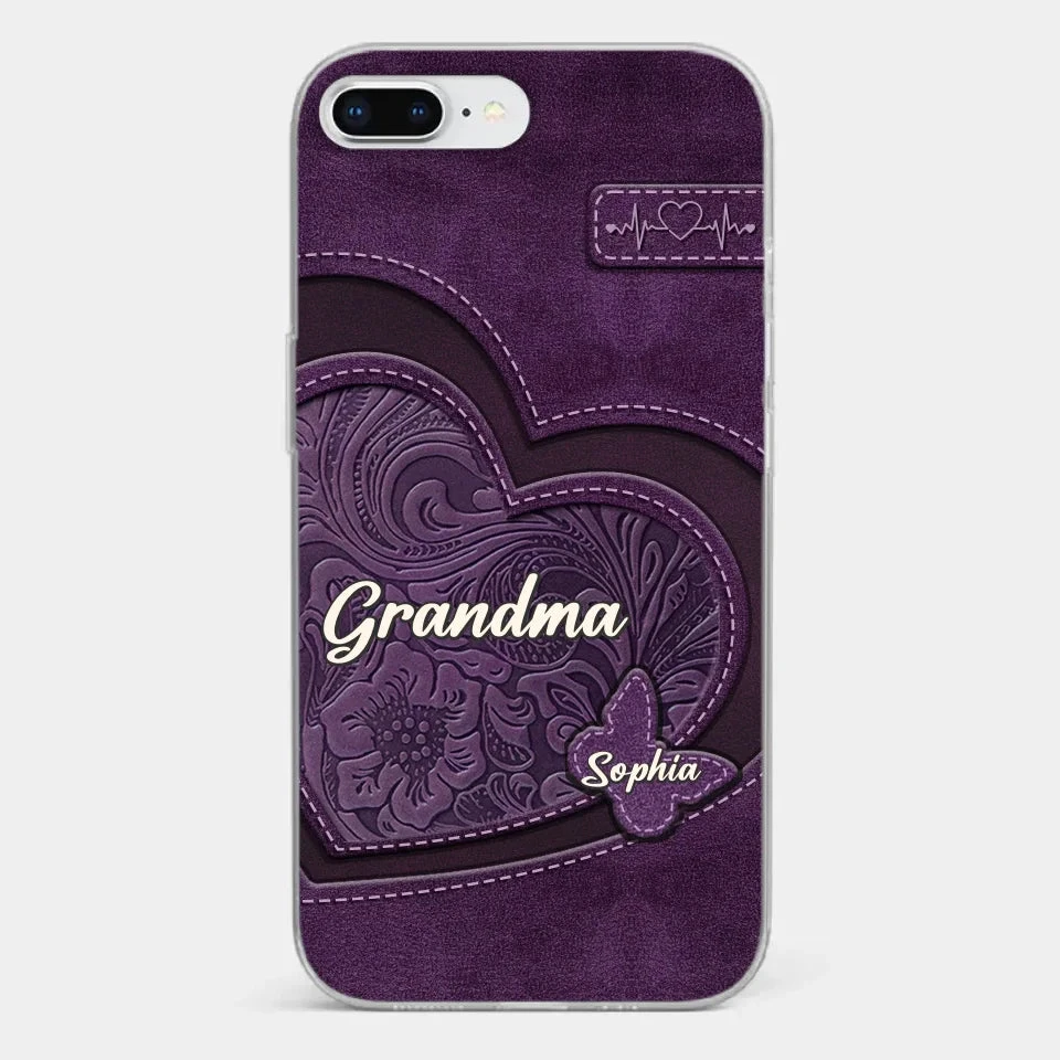 With You By Our Side, We Know We Are Home - Family Personalized Custom Clear Phone Case - Gift For Mom, Grandma 3 With You By Our Side, We Know We Are Home - Family Personalized Custom Clear Phone Case - Gift For Mom, Grandma - Image 3