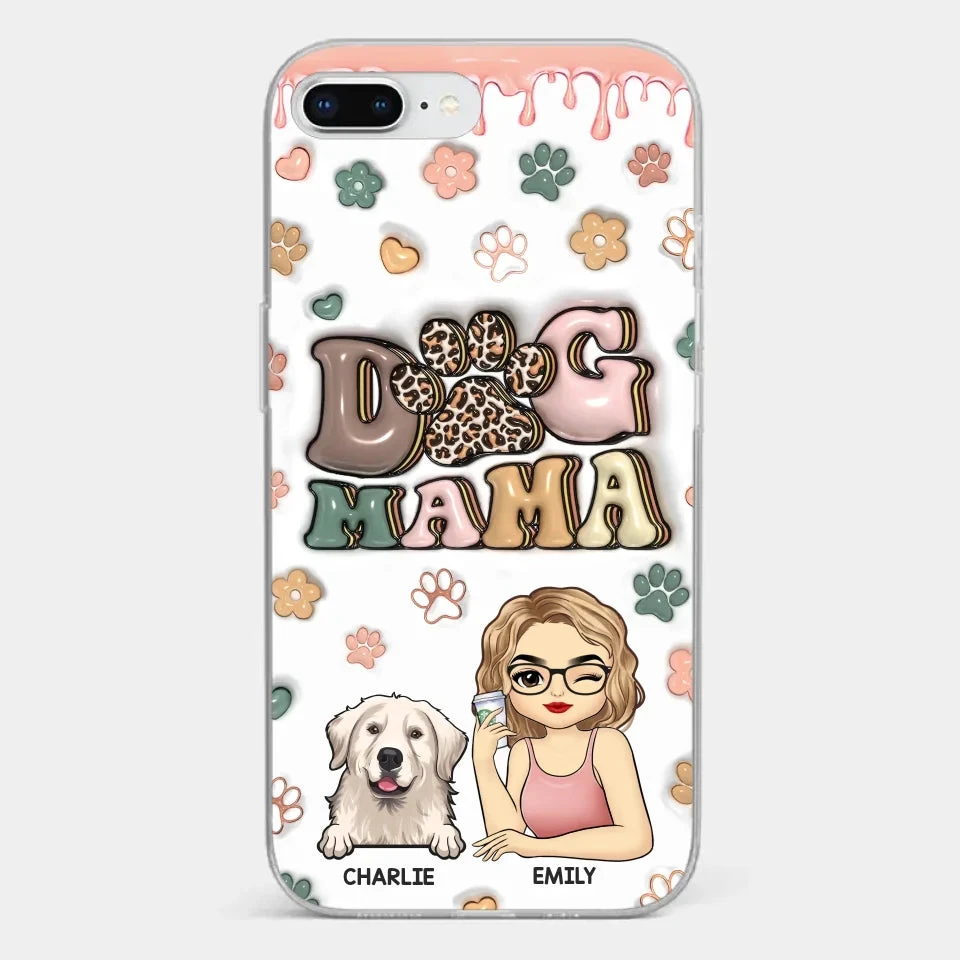 Life's Too Short, Hug Your Dog - Dog Personalized Custom 3D Inflated Effect Printed Clear Phone Case - Gift For Pet Owners, Pet Lovers 4 Life's Too Short, Hug Your Dog - Dog Personalized Custom 3D Inflated Effect Printed Clear Phone Case - Gift For Pet Owners, Pet Lovers - Image 4