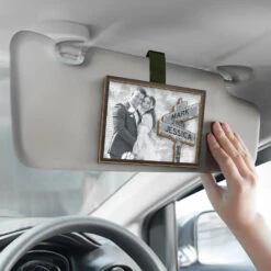 Custom Photo You Are My Heart, My Soul, My Everything - Couple Personalized Custom Car Visor Clip - Christmas Gift For Husband Wife, Anniversary -Pawfect House Sale 67287278a2157