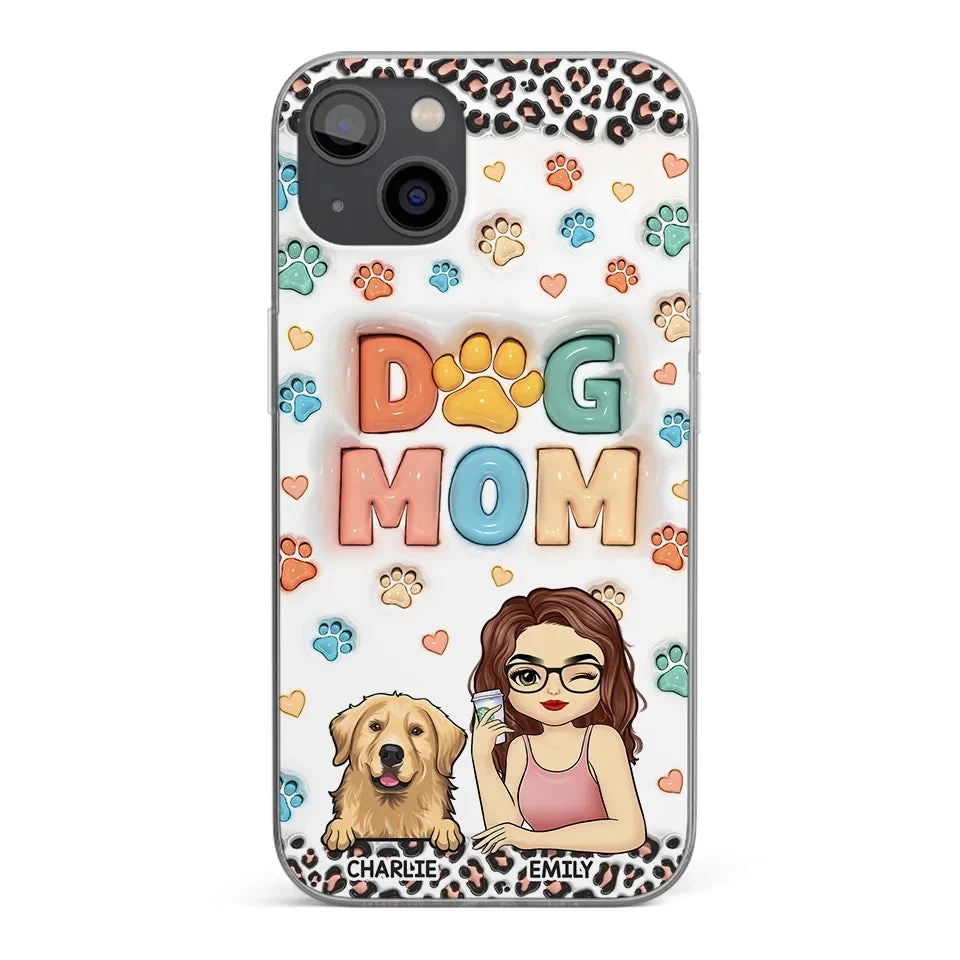 Furry Friends By My Side - Dog & Cat Personalized Custom 3D Inflated Effect Printed Clear Phone Case - Christmas Gift For Pet Owners, Pet Lovers 1 Furry Friends By My Side - Dog & Cat Personalized Custom 3D Inflated Effect Printed Clear Phone Case - Christmas Gift For Pet Owners, Pet Lovers