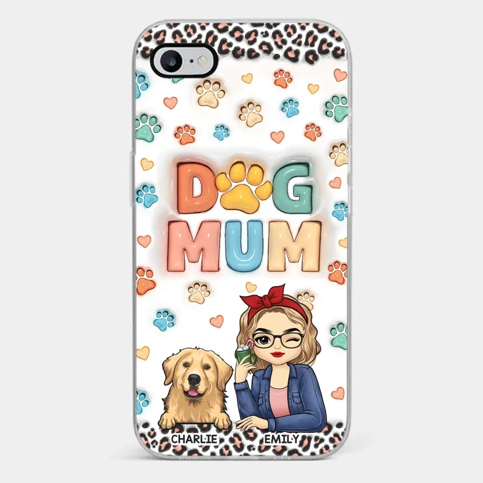 Furry Friends By My Side - Dog & Cat Personalized Custom 3D Inflated Effect Printed Clear Phone Case - Christmas Gift For Pet Owners, Pet Lovers 2 Furry Friends By My Side - Dog & Cat Personalized Custom 3D Inflated Effect Printed Clear Phone Case - Christmas Gift For Pet Owners, Pet Lovers - Image 2