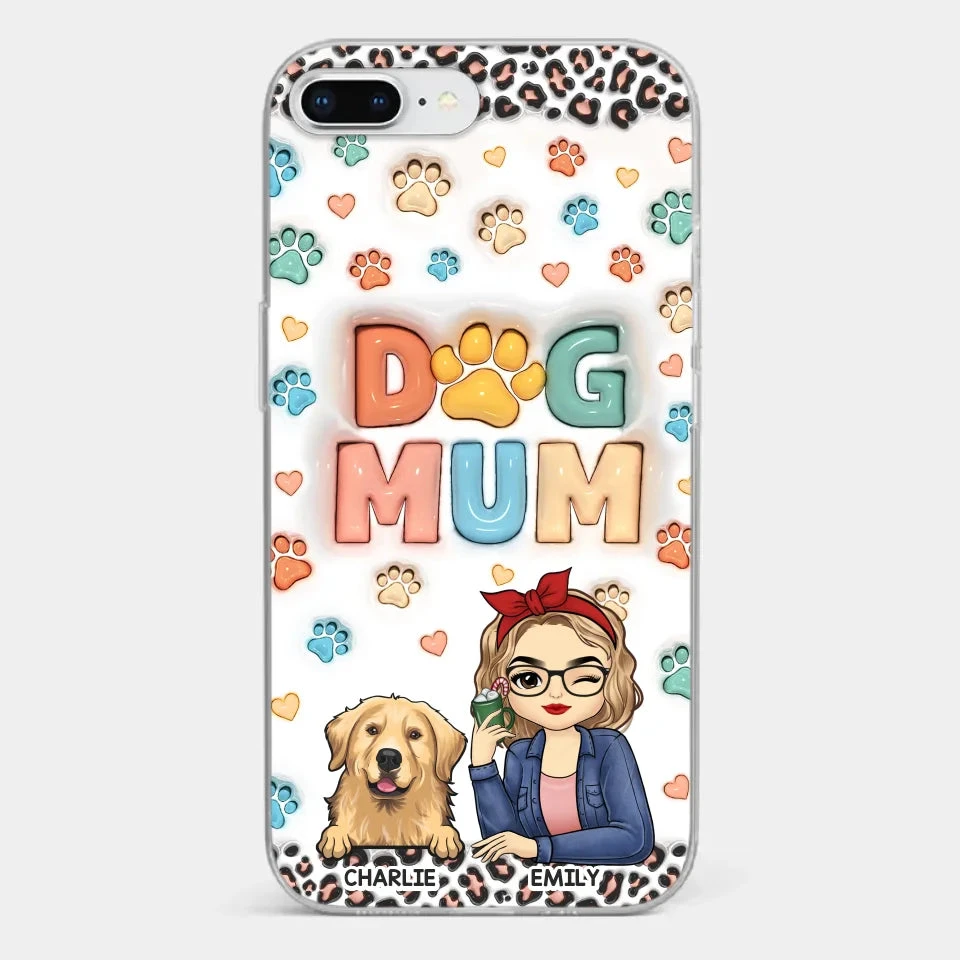 Furry Friends By My Side - Dog & Cat Personalized Custom 3D Inflated Effect Printed Clear Phone Case - Christmas Gift For Pet Owners, Pet Lovers 3 Furry Friends By My Side - Dog & Cat Personalized Custom 3D Inflated Effect Printed Clear Phone Case - Christmas Gift For Pet Owners, Pet Lovers - Image 3