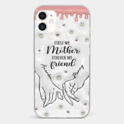 Forever My Friend - Family Personalized Custom 3D Inflated Effect Printed Clear Phone Case - Gift For Mom, Daughter -Pawfect House Sale 672c48ac998b8 a0626b43 ed35 4e26 9e3f 4602084fb03a