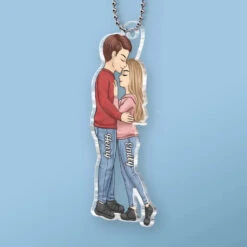 Love Is A Journey Best Traveled Together - Couple Personalized Custom Car Ornament - Acrylic Custom Shaped - Gift For Husband Wife, Anniversary -Pawfect House Sale 674a78304e6f9