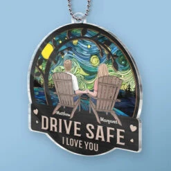 With You, Every Moment Is A Fairytale - Couple Personalized Custom Car Ornament - Acrylic Custom Shaped - Christmas Gift For Husband Wife, Anniversary -Pawfect House Sale 674ae330a57ef