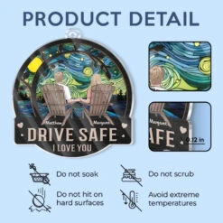 With You, Every Moment Is A Fairytale - Couple Personalized Custom Car Ornament - Acrylic Custom Shaped - Christmas Gift For Husband Wife, Anniversary -Pawfect House Sale 674ae339a829a