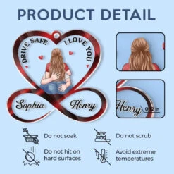 You And Me, We Got This - Couple Personalized Custom Car Ornament - Acrylic Custom Shaped - Christmas Gift For Husband Wife, Anniversary -Pawfect House Sale 674ae7627ffb9