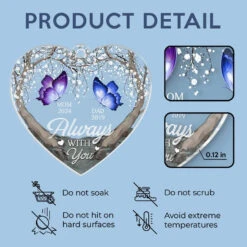 Always With You - Memorial Personalized Custom Car Ornament - Acrylic Custom Shaped - Sympathy Gift For Family Members -Pawfect House Sale 6758f4a3cdccd