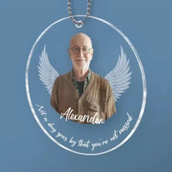 Custom Photo Greatly Loved, Deeply Missed - Memorial Personalized Custom Car Ornament - Acrylic Custom Shaped - Sympathy Gift For Family Members -Pawfect House Sale 67591a9ac0afb