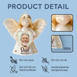 Custom Photo Your Love Will Always Be Our Guide - Memorial Personalized Custom Car Ornament - Acrylic Custom Shaped - Sympathy Gift For Family Members -Pawfect House Sale 67594a06b44de