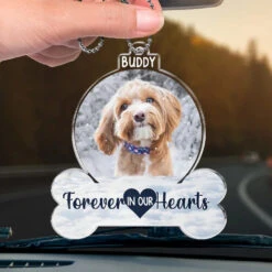 Custom Photo Goodbyes Are Not Forever - Memorial Personalized Custom Car Ornament - Acrylic Custom Shaped - Sympathy Gift For Pet Owners, Pet Lovers 10 Custom Photo Goodbyes Are Not Forever - Memorial Personalized Custom Car Ornament - Acrylic Custom Shaped - Sympathy Gift For Pet Owners, Pet Lovers -Pawfect House Sale 67597204d9134