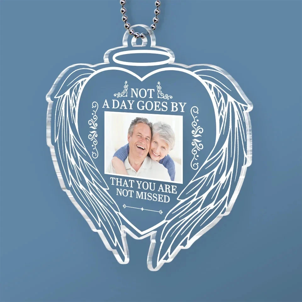 Custom Photo Your Light Will Shine On - Memorial Personalized Custom Car Ornament - Acrylic Custom Shaped - Sympathy Gift For Family Members 3 Custom Photo Your Light Will Shine On - Memorial Personalized Custom Car Ornament - Acrylic Custom Shaped - Sympathy Gift For Family Members - Image 3