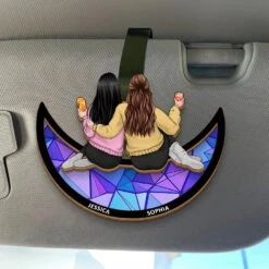 Friends Who Slay - Bestie Personalized Custom Car Visor Clip - Gift For Best Friends, BFF, Sisters