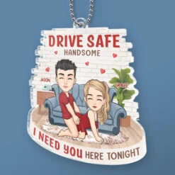 Born To Drive - Couple Personalized Custom Car Ornament - Acrylic Custom Shaped - Gift For Husband Wife, Anniversary 7 Born To Drive - Couple Personalized Custom Car Ornament - Acrylic Custom Shaped - Gift For Husband Wife, Anniversary -Pawfect House Sale 675d221e2a573