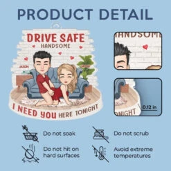 Born To Drive - Couple Personalized Custom Car Ornament - Acrylic Custom Shaped - Gift For Husband Wife, Anniversary 9 Born To Drive - Couple Personalized Custom Car Ornament - Acrylic Custom Shaped - Gift For Husband Wife, Anniversary -Pawfect House Sale 675d22258c4b2