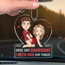 Partners In Crime - Couple Personalized Custom Car Ornament - Acrylic Custom Shaped - Gift For Husband Wife, Anniversary 8 Partners In Crime - Couple Personalized Custom Car Ornament - Acrylic Custom Shaped - Gift For Husband Wife, Anniversary -Pawfect House Sale 675f917038923