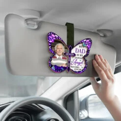 Custom Photo You’ll Always Be Our Guiding Star - Memorial Personalized Custom Car Visor Clip - Sympathy Gift For Family Members -Pawfect House Sale 675fa6280e841