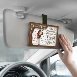 You Are My Sunshine On The Cloudiest Days - Couple Personalized Custom Car Visor Clip - Gift For Husband Wife, Anniversary 7 You Are My Sunshine On The Cloudiest Days - Couple Personalized Custom Car Visor Clip - Gift For Husband Wife, Anniversary -Pawfect House Sale 675fcc5443804