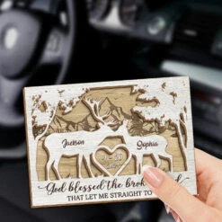 With You, Every Path Feels Like A Forest Of Love - Couple Personalized Custom Car Visor Clip - Gift For Husband Wife, Anniversary 6 With You, Every Path Feels Like A Forest Of Love - Couple Personalized Custom Car Visor Clip - Gift For Husband Wife, Anniversary -Pawfect House Sale 6760c43ca2785