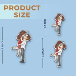 Our Love Is A Beautiful Symphony - Couple Personalized Custom Car Ornament - Acrylic Custom Shaped - Gift For Husband Wife, Anniversary, LGBTQ+ -Pawfect House Sale 676154046c89b