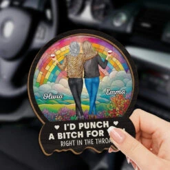 Real Friends, Real Vibes - Bestie Personalized Custom Car Visor Clip - Gift For Best Friends, BFF, Sisters -Pawfect House Sale 6762ed6c3a37d