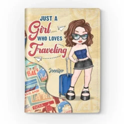 Adventure Awaits - Travel Personalized Custom Passport Cover, Passport Holder - Holiday Vacation Gift, Gift For Adventure Travel Lovers -Pawfect House Sale 6764dcaeac421