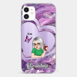 There's No Place Like Home Except Grandma's - Family Personalized Custom Clear Phone Case - Gift For Grandma -Pawfect House Sale 67651ef222984 aa25aa31 e521 4840 bea1 4d4bbd4f1360