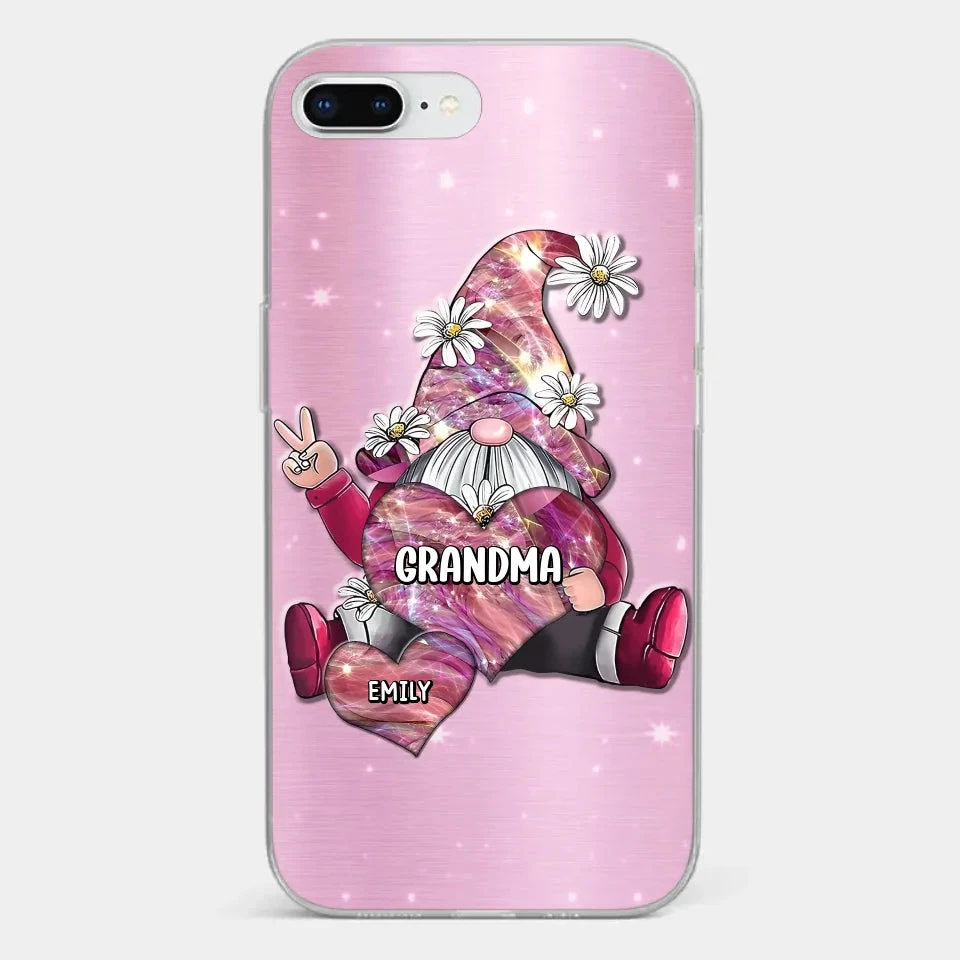 Grandmas Sprinkle Love Like Fairy Dust, Making Everything Magical - Family Personalized Custom Clear Phone Case - Gift For Mom, Grandma 3 Grandmas Sprinkle Love Like Fairy Dust, Making Everything Magical - Family Personalized Custom Clear Phone Case - Gift For Mom, Grandma - Image 3