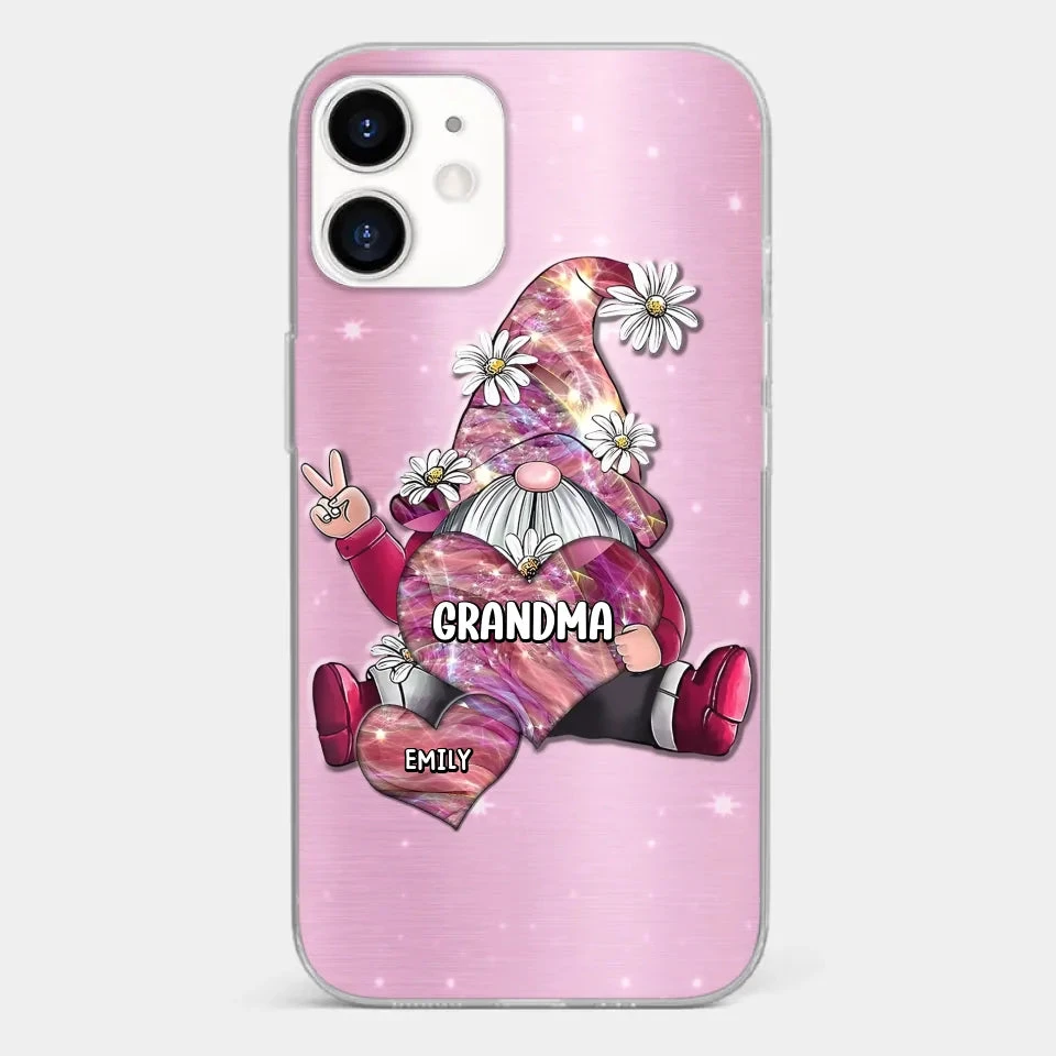 Grandmas Sprinkle Love Like Fairy Dust, Making Everything Magical - Family Personalized Custom Clear Phone Case - Gift For Mom, Grandma 8 Grandmas Sprinkle Love Like Fairy Dust, Making Everything Magical - Family Personalized Custom Clear Phone Case - Gift For Mom, Grandma - Image 8