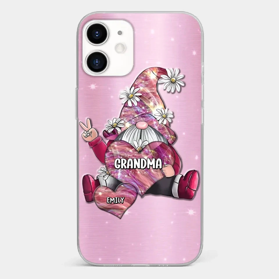 Grandmas Sprinkle Love Like Fairy Dust, Making Everything Magical - Family Personalized Custom Clear Phone Case - Gift For Mom, Grandma 9 Grandmas Sprinkle Love Like Fairy Dust, Making Everything Magical - Family Personalized Custom Clear Phone Case - Gift For Mom, Grandma - Image 9