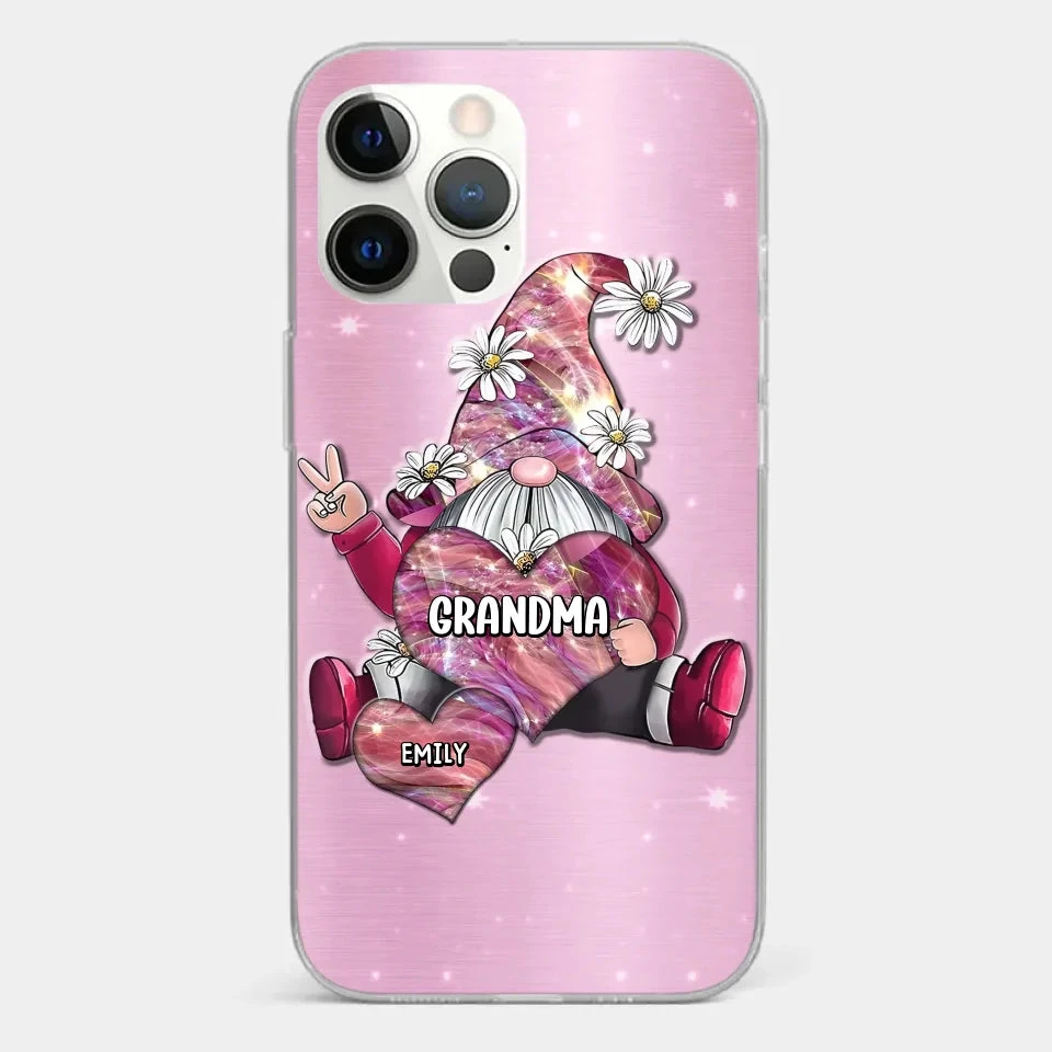 Grandmas Sprinkle Love Like Fairy Dust, Making Everything Magical - Family Personalized Custom Clear Phone Case - Gift For Mom, Grandma 10 Grandmas Sprinkle Love Like Fairy Dust, Making Everything Magical - Family Personalized Custom Clear Phone Case - Gift For Mom, Grandma - Image 10