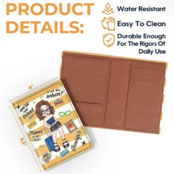 Travel Is The Therapy I Need To Reset - Travel Personalized Custom Passport Cover, Passport Holder - Holiday Vacation Gift, Gift For Adventure Travel Lovers -Pawfect House Sale 676543eaa2158