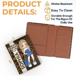 Wander Far, Live Fully - Travel Personalized Custom Passport Cover, Passport Holder - Holiday Vacation Gift, Gift For Adventure Travel Lovers 8 Wander Far, Live Fully - Travel Personalized Custom Passport Cover, Passport Holder - Holiday Vacation Gift, Gift For Adventure Travel Lovers -Pawfect House Sale 676546d4a324b