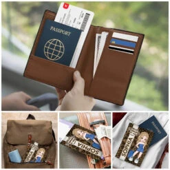 Wander Far, Live Fully - Travel Personalized Custom Passport Cover, Passport Holder - Holiday Vacation Gift, Gift For Adventure Travel Lovers 9 Wander Far, Live Fully - Travel Personalized Custom Passport Cover, Passport Holder - Holiday Vacation Gift, Gift For Adventure Travel Lovers -Pawfect House Sale 676546db512e1