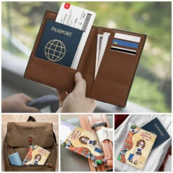 Every Mile Brings A New Story - Travel Personalized Custom Passport Cover, Passport Holder - Holiday Vacation Gift, Gift For Adventure Travel Lovers 9 Every Mile Brings A New Story - Travel Personalized Custom Passport Cover, Passport Holder - Holiday Vacation Gift, Gift For Adventure Travel Lovers -Pawfect House Sale 676548a658245